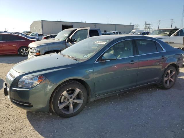 1G1ZF57579F144037 - 2009 CHEVROLET MALIBU HYBRID BLUE photo 1