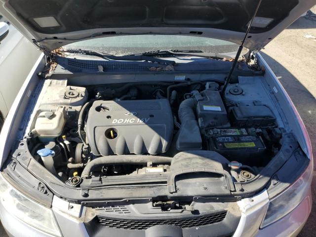 5NPET46C68H389599 - 2008 HYUNDAI SONATA GLS SILVER photo 11