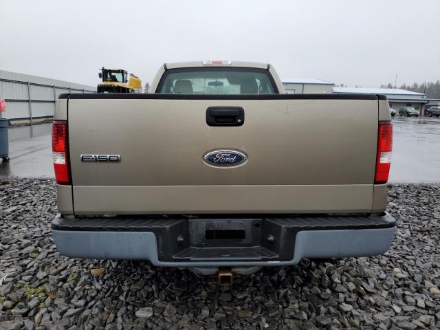 1FTRF12245NA95957 - 2005 FORD F150 BROWN photo 6