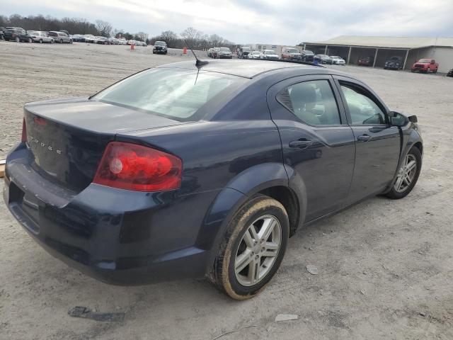 1C3CDZCB5CN133562 - 2012 DODGE AVENGER SXT BLUE photo 3