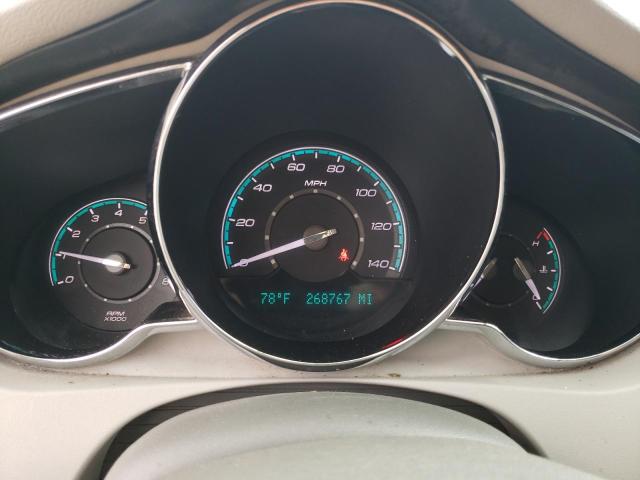 1G1ZC5E0XA4161236 - 2010 CHEVROLET MALIBU 1LT ნაცრისფერი ფოტო 9