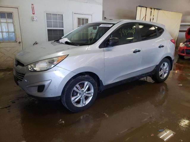 KM8JT3AB2CU375622 - 2012 HYUNDAI TUCSON GL SILVER photo 1