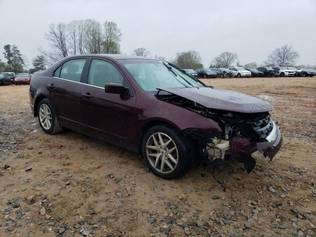 3FAHP0JA9CR254354 - 2012 FORD FUSION SEL MAROON photo 4