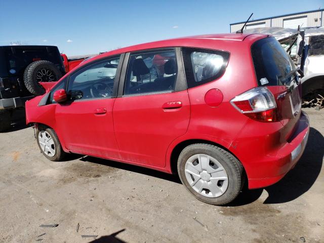 JHMGE8H35DC066527 - 2013 HONDA FIT RED photo 2