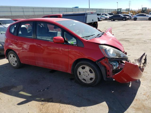 JHMGE8H35DC066527 - 2013 HONDA FIT RED photo 4
