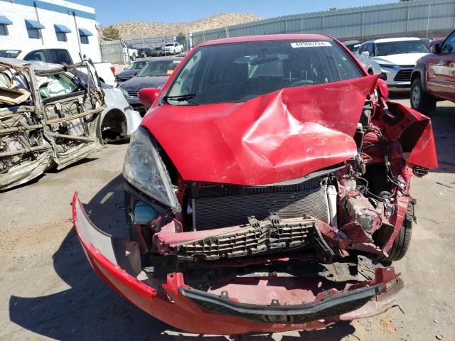 JHMGE8H35DC066527 - 2013 HONDA FIT RED photo 5