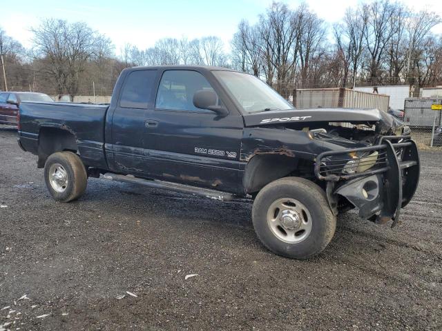 1B7KF23W71J252553 - 2001 DODGE RAM 2500 BLACK photo 4