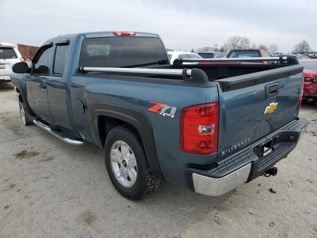 1GCRKSE72DZ391561 - 2013 CHEVROLET SILVERADO K1500 LT BLUE photo 2