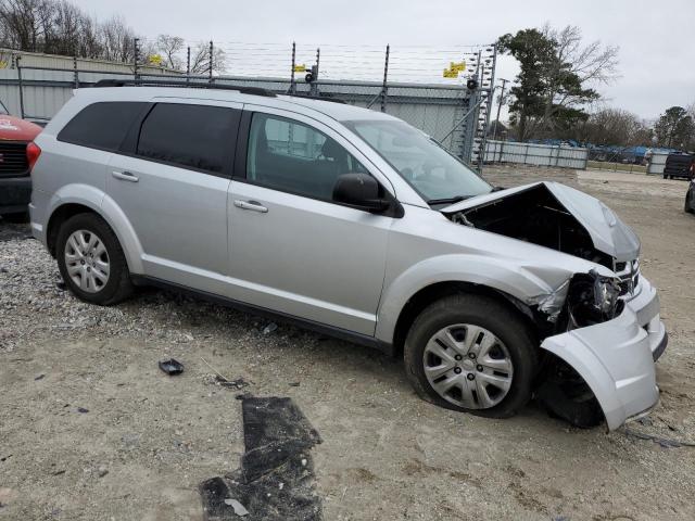 3C4PDCAB3ET296596 - 2014 DODGE JOURNEY SE SILVER photo 4