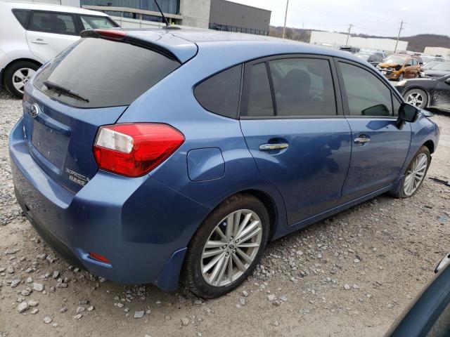 JF1GPAM63F8326048 - 2015 SUBARU IMPREZA LIMITED BLUE photo 3