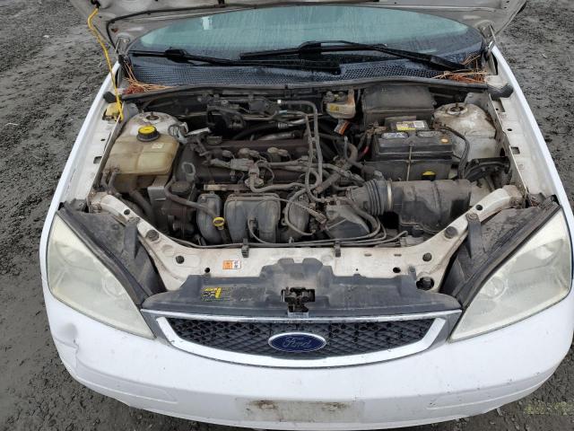 1FAFP34N17W151827 - 2007 FORD FOCUS ZX4 WHITE photo 11