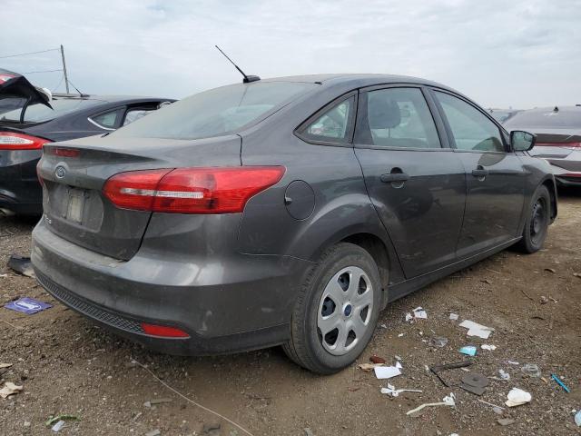 1FADP3E22HL252714 - 2017 FORD FOCUS S GRAY photo 3