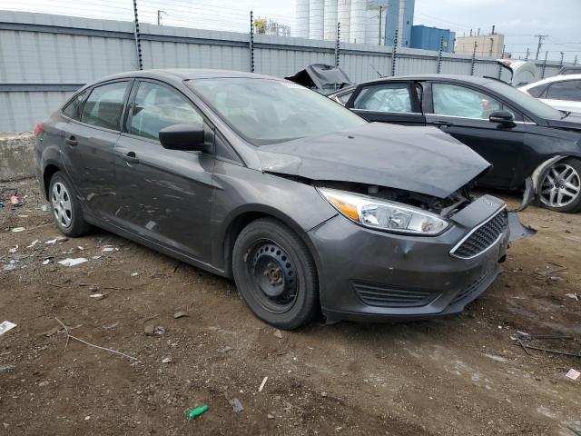 1FADP3E22HL252714 - 2017 FORD FOCUS S GRAY photo 4