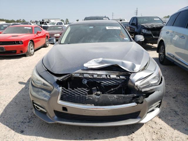 JN1CV7AP0HM640641 - 2017 INFINITI Q50 BASE GRAY photo 5