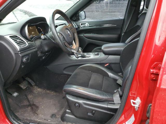 1C4RJFLGXHC612698 - 2017 JEEP GRAND CHER TRAILHAWK 红色 照片 7