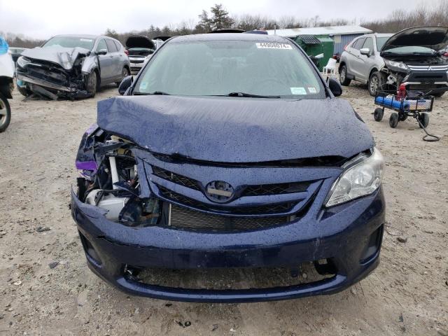 2T1BU4EE4CC842102 - 2012 TOYOTA COROLLA BASE BLUE photo 5