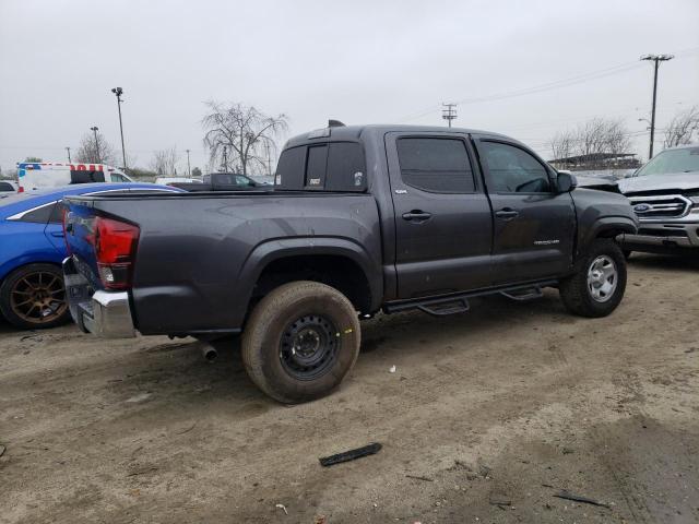 5TFAX5GN5LX173023 - 2020 TOYOTA TACOMA DOUBLE CAB 灰色 照片 3