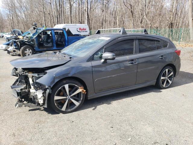 4S3GTAK65J3739829 - 2018 SUBARU IMPREZA SPORT GRAY photo 1