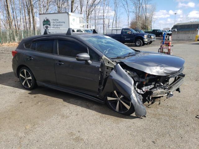 4S3GTAK65J3739829 - 2018 SUBARU IMPREZA SPORT GRAY photo 4