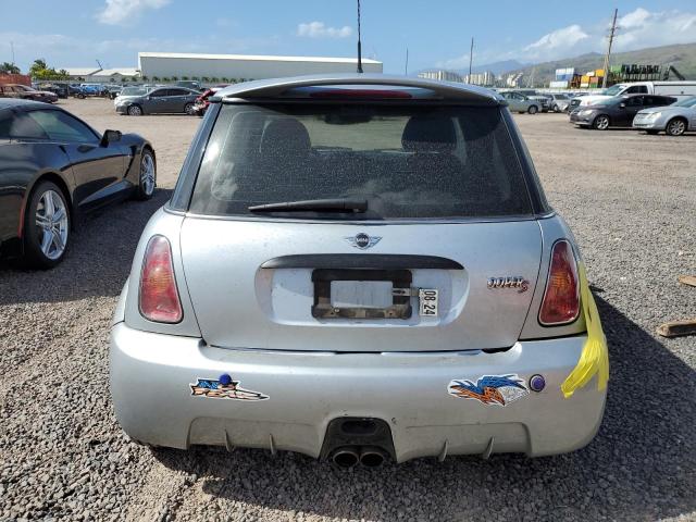 WMWRE33492TD55632 - 2002 MINI COOPER S SILVER photo 6