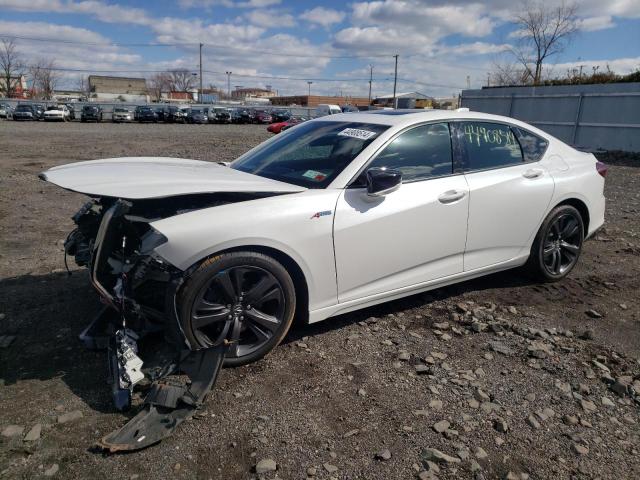 19UUB6F5XMA007217 - 2021 ACURA TLX TECH A WHITE photo 1