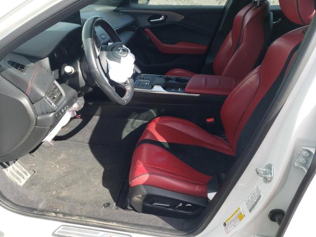 19UUB6F5XMA007217 - 2021 ACURA TLX TECH A WHITE photo 7