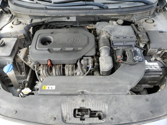 5NPE24AFXHH583699 - 2017 HYUNDAI SONATA SE SILVER photo 11