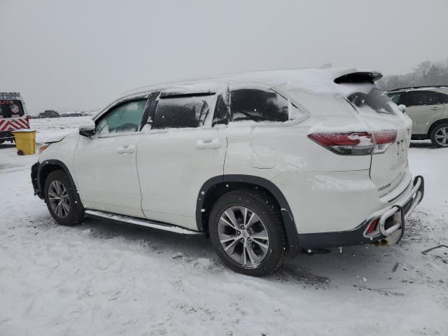 5TDJKRFH7FS155716 - 2015 TOYOTA HIGHLANDER XLE 白色 照片 2