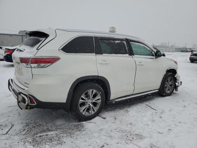 5TDJKRFH7FS155716 - 2015 TOYOTA HIGHLANDER XLE 白色 照片 3