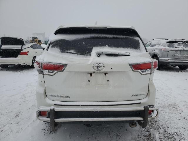5TDJKRFH7FS155716 - 2015 TOYOTA HIGHLANDER XLE 白色 照片 6