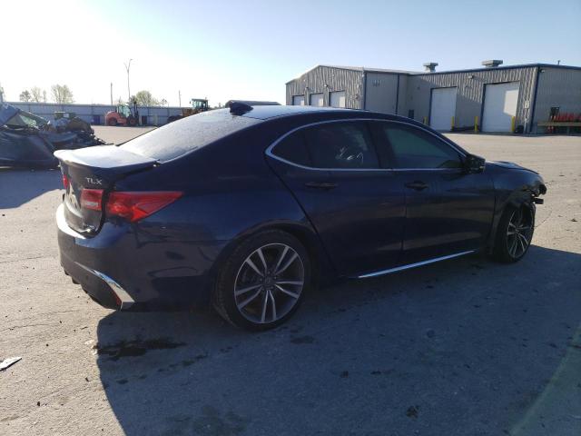 19UUB3F89KA003567 - 2019 ACURA TLX ADVANCE BLUE photo 3