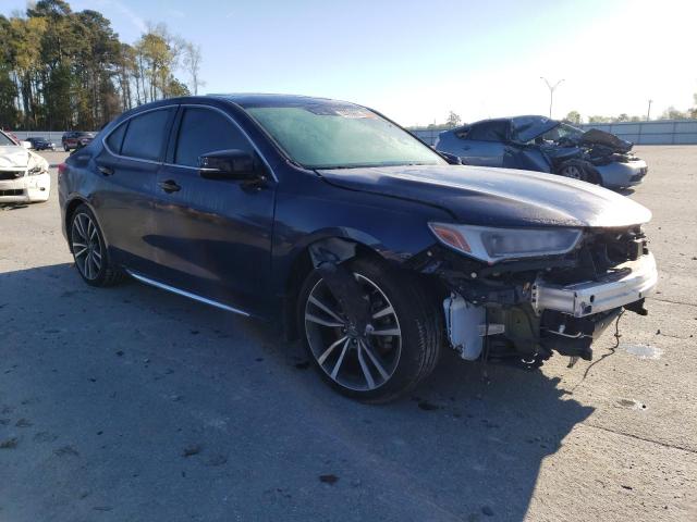 19UUB3F89KA003567 - 2019 ACURA TLX ADVANCE BLUE photo 4