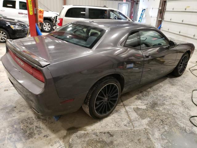 2C3CDYAG9DH649314 - 2013 DODGE CHALLENGER SXT GRAY photo 3