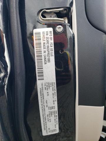 2C4RC1BG5PR521083 - 2023 CHRYSLER PACIFICA TOURING L Սև լուսանկար 13