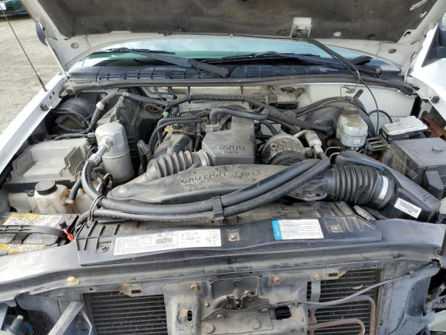 1GTCS145618233872 - 2001 GMC SONOMA WHITE photo 11