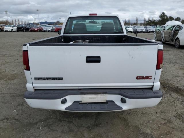 1GTCS145618233872 - 2001 GMC SONOMA WHITE photo 6