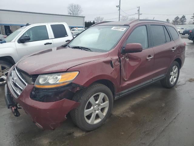 5NMSH13E98H137190 - 2008 HYUNDAI SANTA FE SE BURGUNDY photo 1