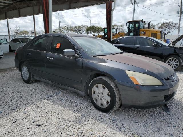 1HGCM56364A149840 - 2004 HONDA ACCORD LX GRAY photo 4