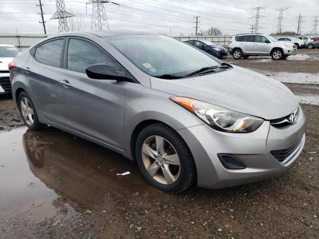 KMHDH4AE2BU106033 - 2011 HYUNDAI ELANTRA GLS GRAY photo 4