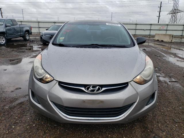 KMHDH4AE2BU106033 - 2011 HYUNDAI ELANTRA GLS GRAY photo 5