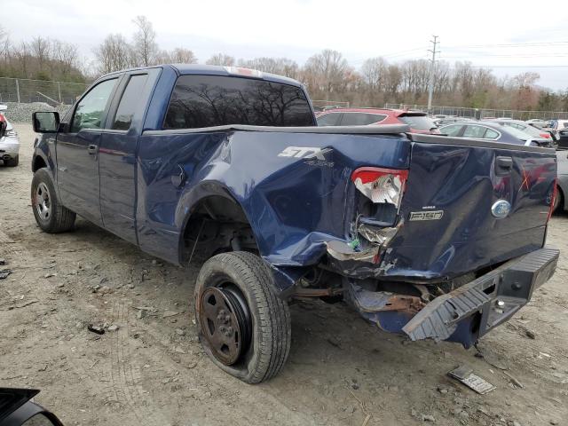 1FTRX14W57NA78696 - 2007 FORD F150 BLUE photo 2