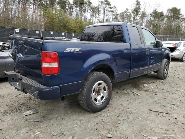 1FTRX14W57NA78696 - 2007 FORD F150 BLUE photo 3