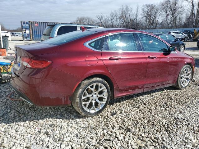 1C3CCCEG5FN553500 - 2015 CHRYSLER 200 C RED photo 3