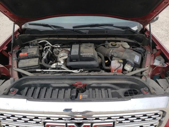 3GTU9FET8MG132650 - 2021 GMC SIERRA K1500 DENALI RED photo 11