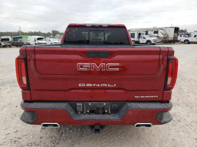 3GTU9FET8MG132650 - 2021 GMC SIERRA K1500 DENALI RED photo 6