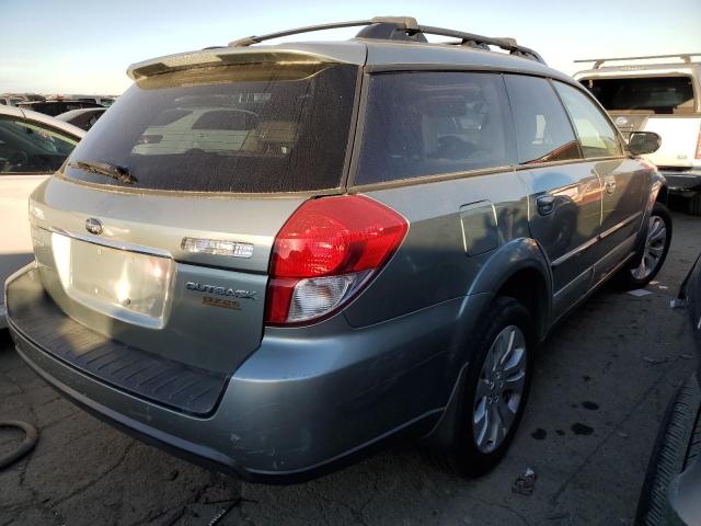 4S4BP66C097324476 - 2009 SUBARU OUTBACK 2.5I LIMITED SILVER photo 3