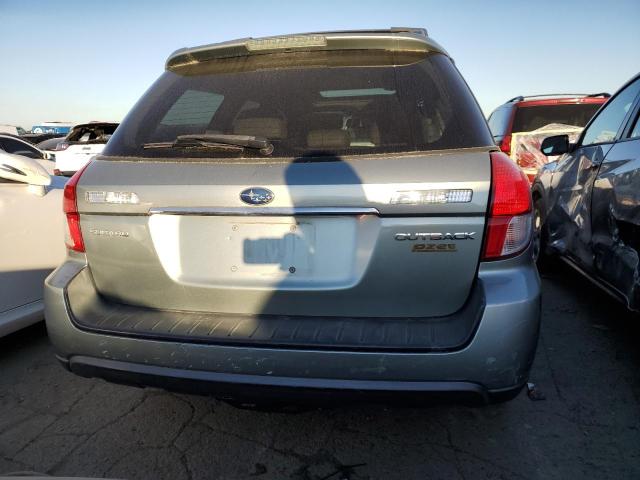 4S4BP66C097324476 - 2009 SUBARU OUTBACK 2.5I LIMITED SILVER photo 6