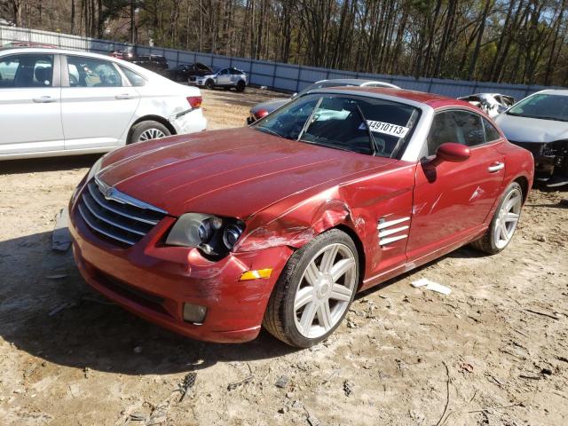 1C3AN69L55X036081 - 2005 CHRYSLER CROSSFIRE LIMITED RED photo 1