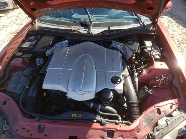 1C3AN69L55X036081 - 2005 CHRYSLER CROSSFIRE LIMITED RED photo 11