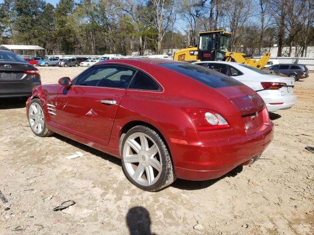 1C3AN69L55X036081 - 2005 CHRYSLER CROSSFIRE LIMITED RED photo 2